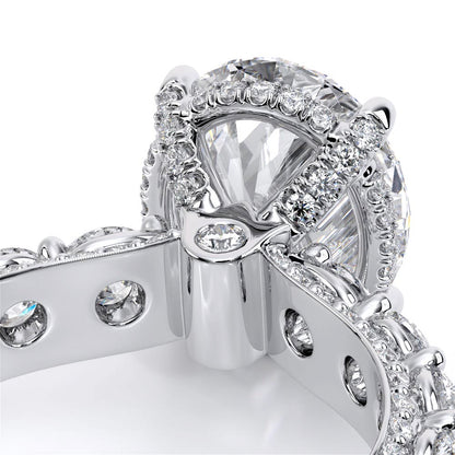 Verragio Pave Oval Engagement Ring