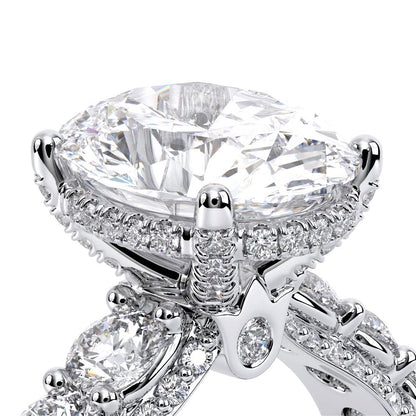 Verragio Pave Oval Engagement Ring