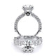 Verragio Pave Round Engagement Ring