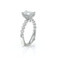 Verragio Halo Emerald Engagement Ring
