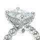 Verragio Halo Emerald Engagement Ring