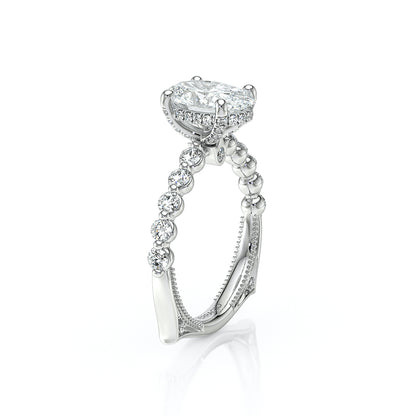 Verragio Halo Oval Engagement Ring
