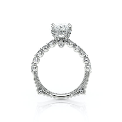 Verragio Halo Oval Engagement Ring