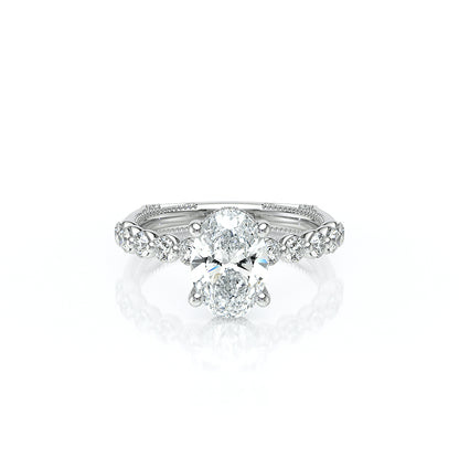 Verragio Halo Oval Engagement Ring