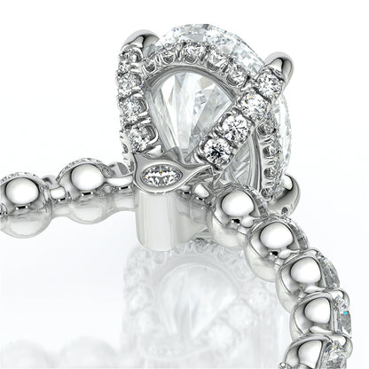 Verragio Halo Oval Engagement Ring