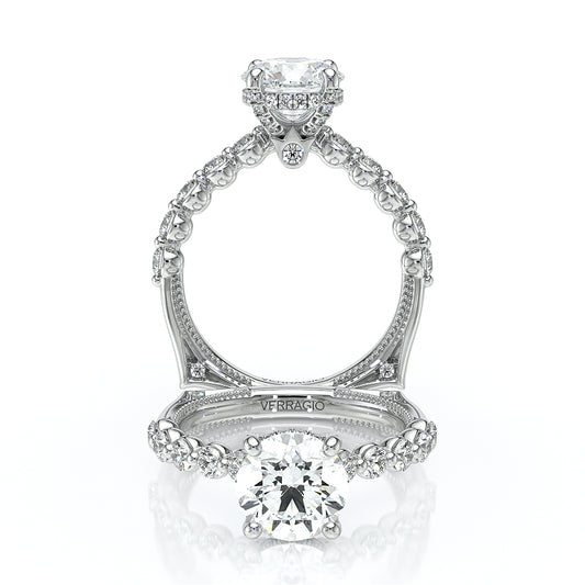Verragio Halo Round Engagement Ring