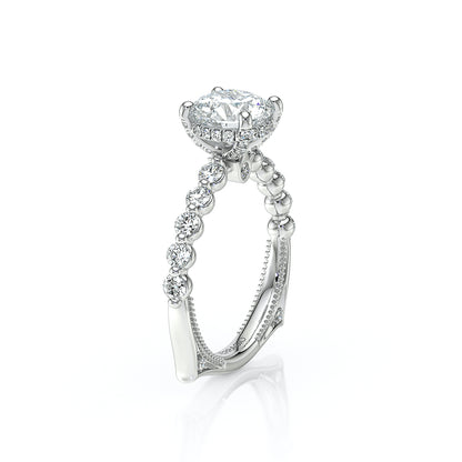 Verragio Halo Round Engagement Ring