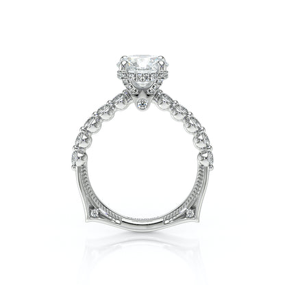 Verragio Halo Round Engagement Ring