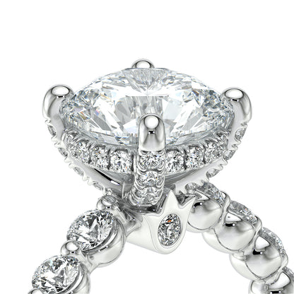 Verragio Halo Round Engagement Ring
