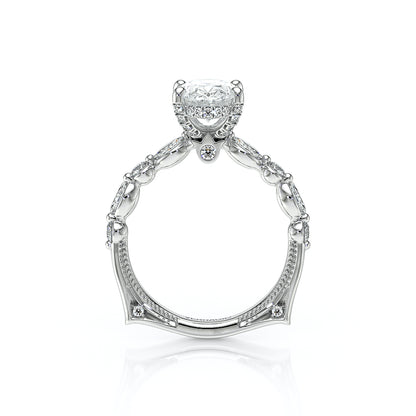 Verragio Halo Oval Engagement Ring