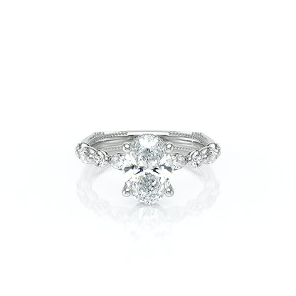 Verragio Halo Oval Engagement Ring