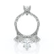 Verragio Halo Pear Engagement Ring