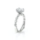 Verragio Halo Pear Engagement Ring