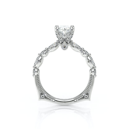 Verragio Halo Pear Engagement Ring