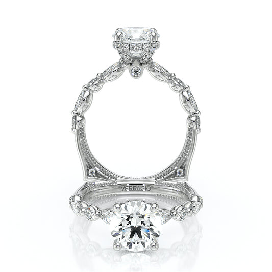 Verragio Halo Round Engagement Ring