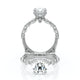 Verragio Halo Round Engagement Ring
