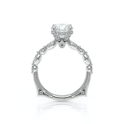Verragio Halo Round Engagement Ring
