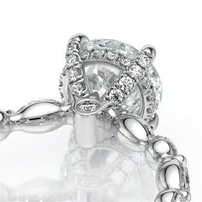 Verragio Halo Round Engagement Ring