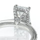 Verragio Halo Emerald Engagement Ring
