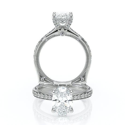 Verragio Halo Oval Engagement Ring