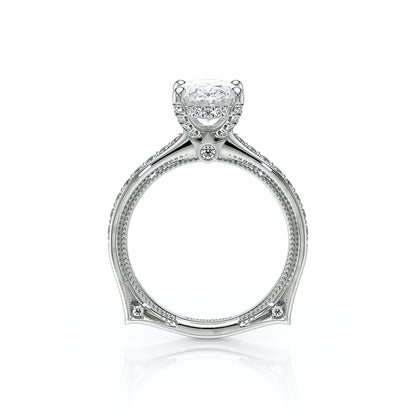 Verragio Halo Oval Engagement Ring