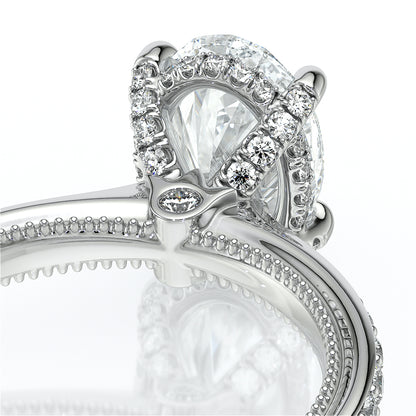 Verragio Halo Oval Engagement Ring