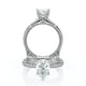 Verragio Halo Pear Engagement Ring