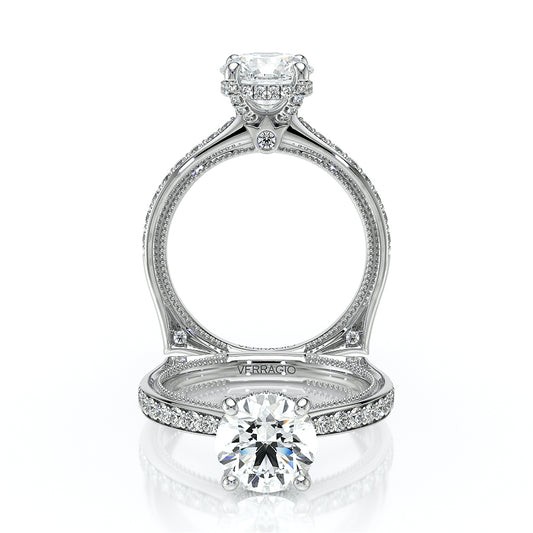 Verragio Halo Round Engagement Ring