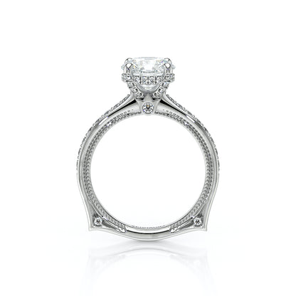 Verragio Halo Round Engagement Ring