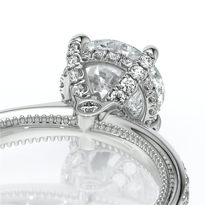 Verragio Halo Round Engagement Ring