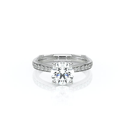Verragio Halo Round Engagement Ring