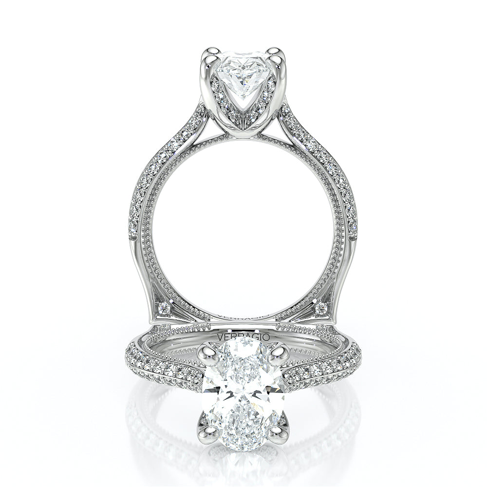 Verragio Halo Oval Engagement Ring
