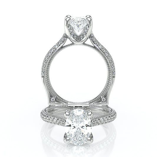 Verragio Halo Oval Engagement Ring