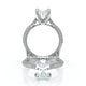 Verragio Halo Oval Engagement Ring