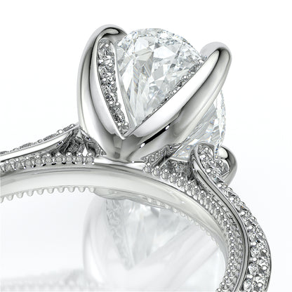 Verragio Halo Oval Engagement Ring