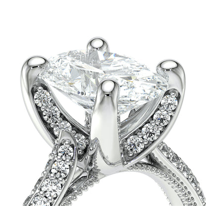 Verragio Halo Oval Engagement Ring