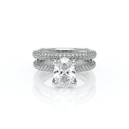 Verragio Halo Oval Engagement Ring