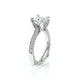 Verragio Halo Princess Engagement Ring