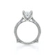 Verragio Halo Princess Engagement Ring