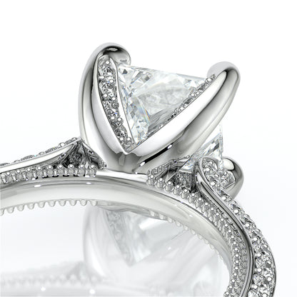Verragio Halo Princess Engagement Ring