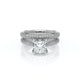 Verragio Halo Princess Engagement Ring