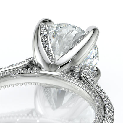 Verragio Halo Round Engagement Ring