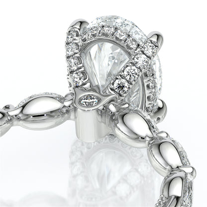 Verragio Halo Oval Engagement Ring