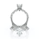 Verragio Halo Pear Engagement Ring
