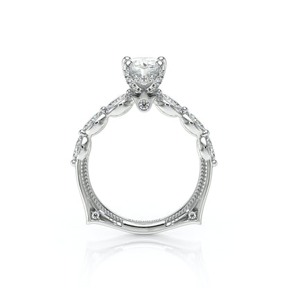 Verragio Halo Pear Engagement Ring
