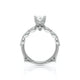 Verragio Halo Pear Engagement Ring