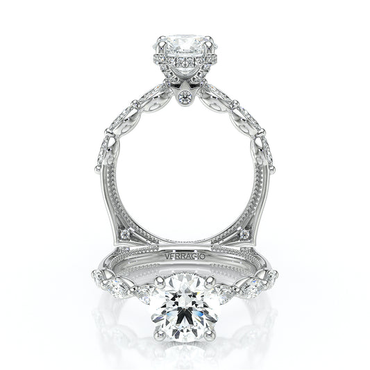 Verragio Halo Round Engagement Ring