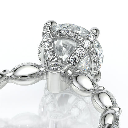 Verragio Halo Round Engagement Ring