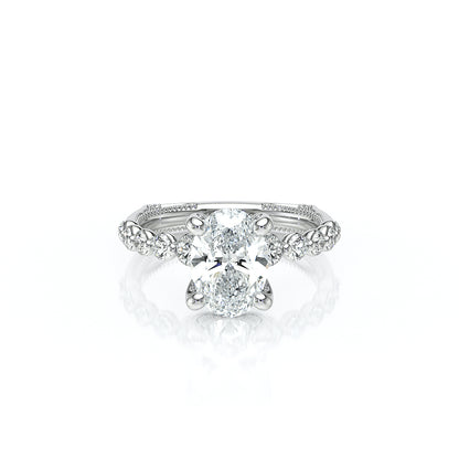 Verragio Halo Oval Engagement Ring
