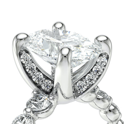 Verragio Halo Oval Engagement Ring